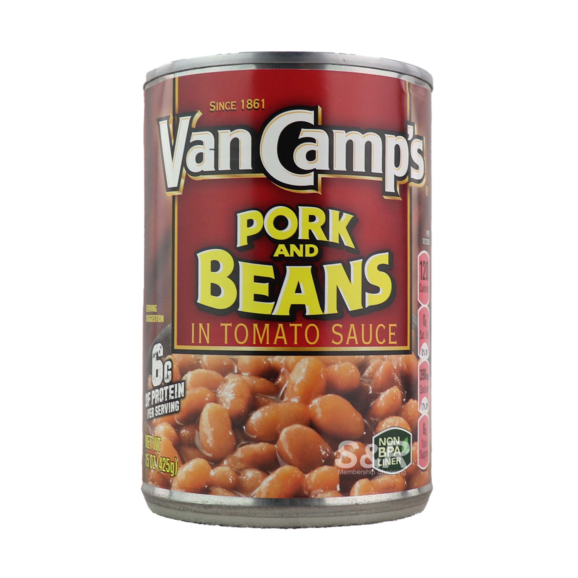 Van Camps Pork & Beans In Tomato Sauce 425g